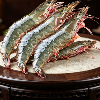 Fresh Large Plump Wild Shrimp